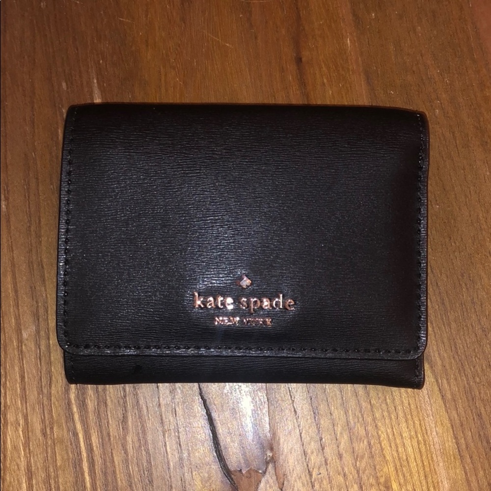 Kate spade black wallet